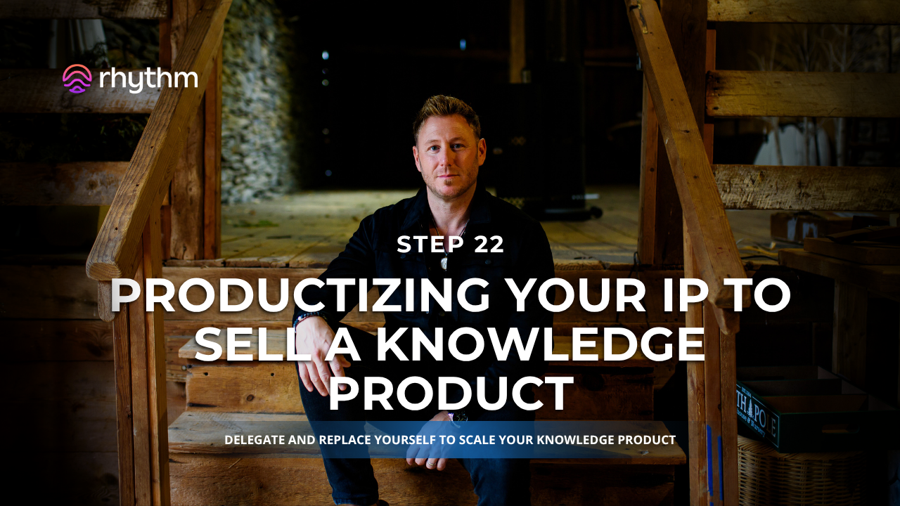 Step 22 - Launching a Knowledge Product