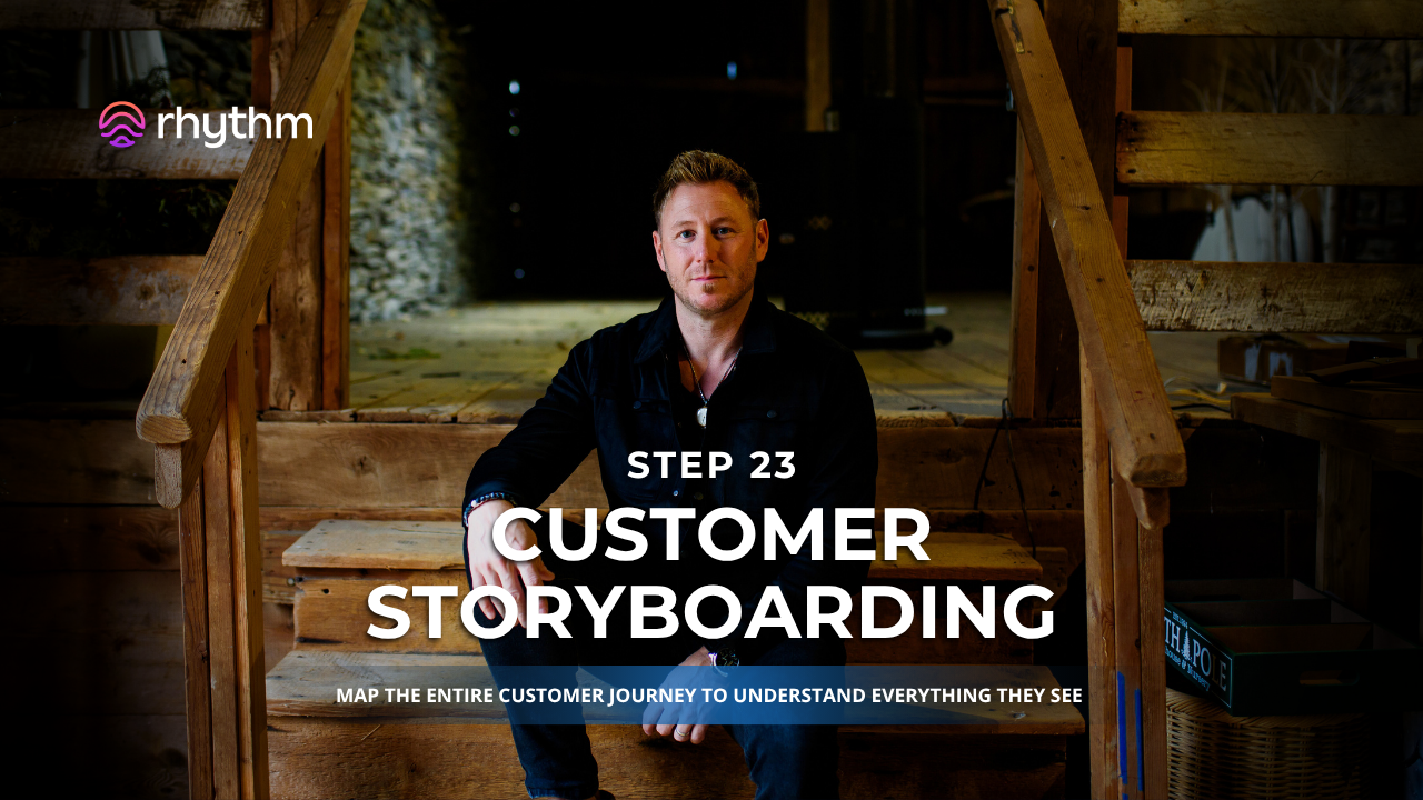 Step 23 - Customer Storyboarding